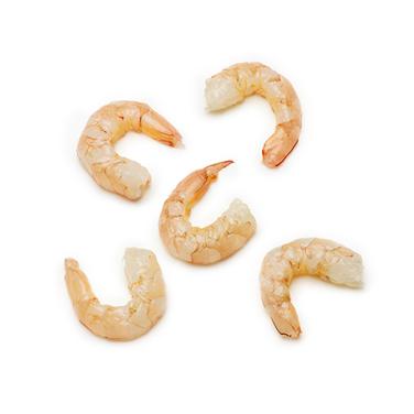 peeled and deveined raw prawns icon