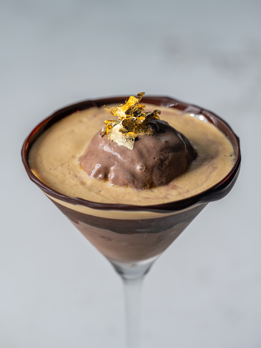 Chocolate Affogato Martini