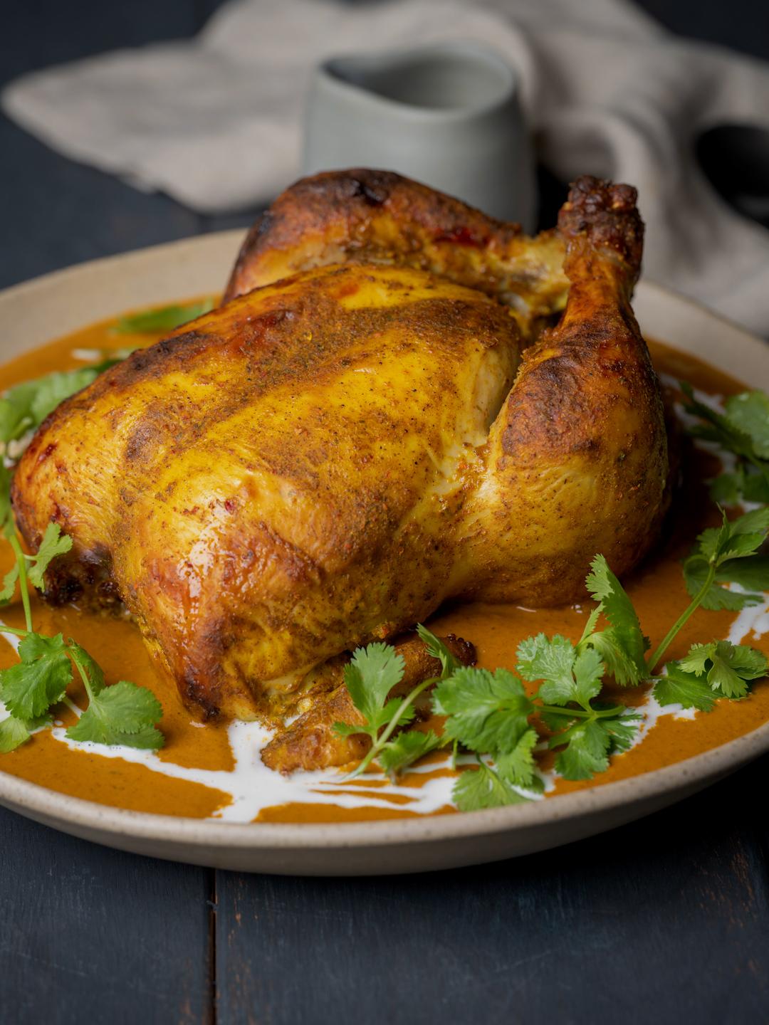 Roasted Butter Chicken 