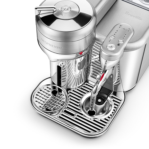 Nespresso machine seen from above