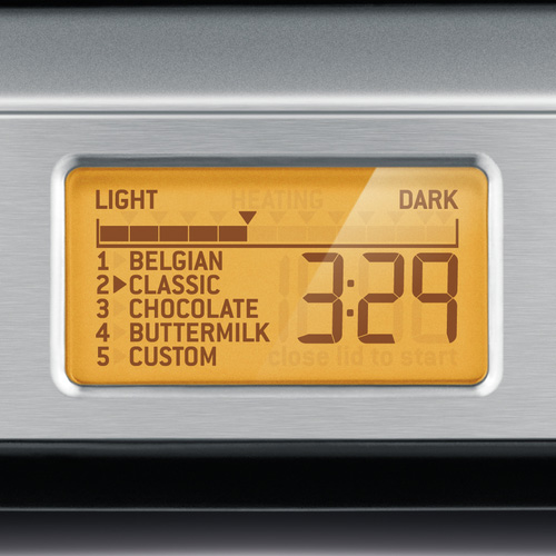 Close up view of browning dial.