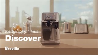 The Bambino™ Plus delivers third wave specialty coffee in a compact footprint.