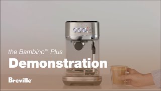 How to make a third wave specialty latte at home with the Bambino Plus.