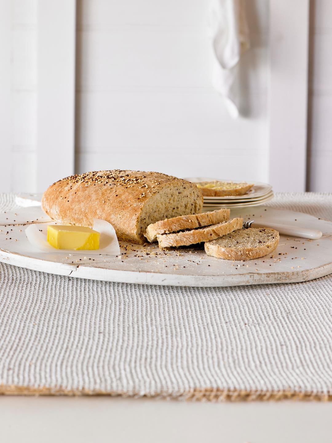 Quinoa, Flax and Chia Bread