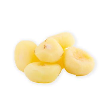 canned or fresh whole peeled water chestnuts icon