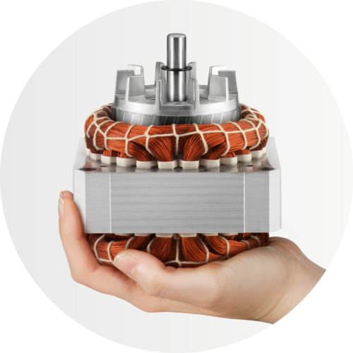 The heavy duty induction motor